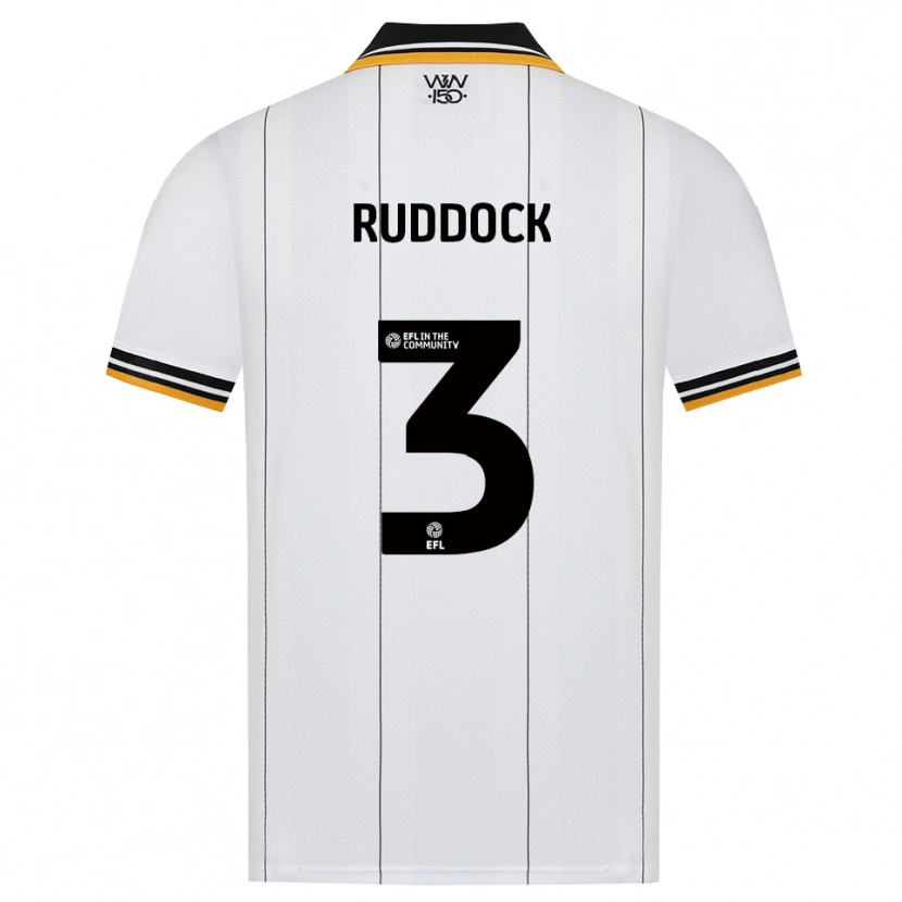 Danxen Homem Camisola Max Nolan-Ruddock #3 Laranja Branco Preto Alternativa 2026/27 Camisa Brasil