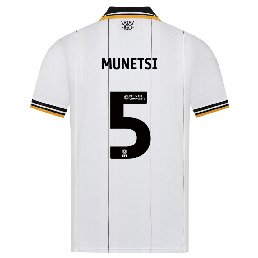 Danxen Homem Camisola Marshall Munetsi #5 Laranja Branco Preto Alternativa 2026/27 Camisa Brasil
