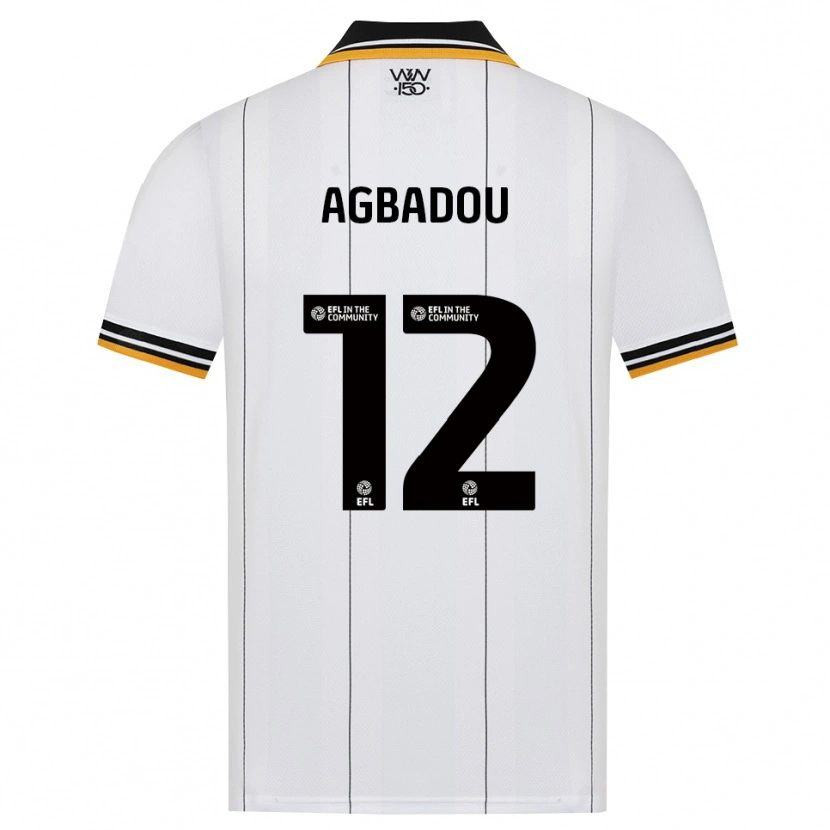 Danxen Homem Camisola Emmanuel Agbadou #12 Laranja Branco Preto Alternativa 2026/27 Camisa Brasil