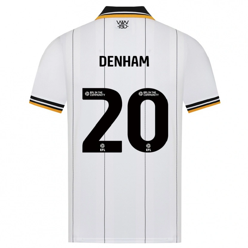 Danxen Homem Camisola Ania Denham #20 Laranja Branco Preto Alternativa 2026/27 Camisa Brasil