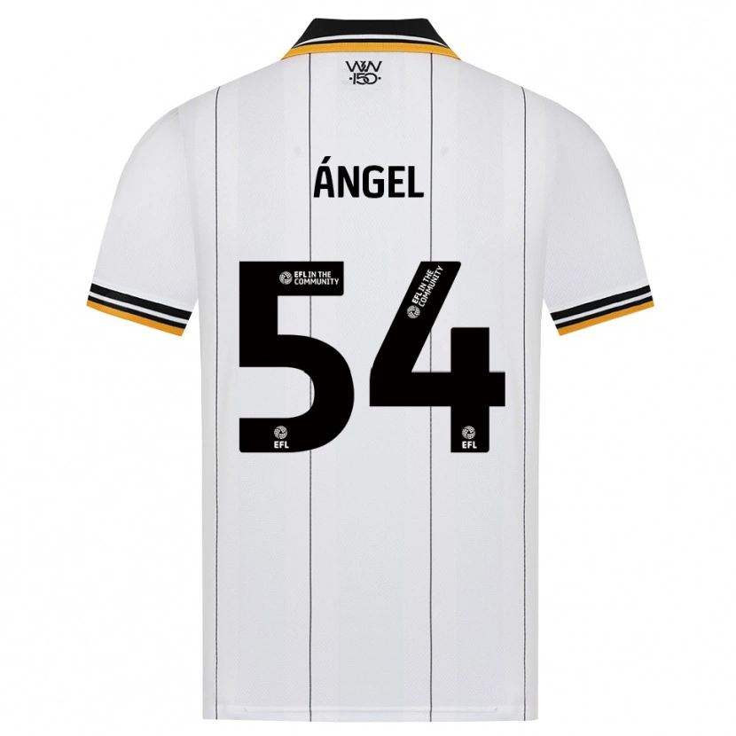 Danxen Homem Camisola Dani Ángel #54 Laranja Branco Preto Alternativa 2026/27 Camisa Brasil