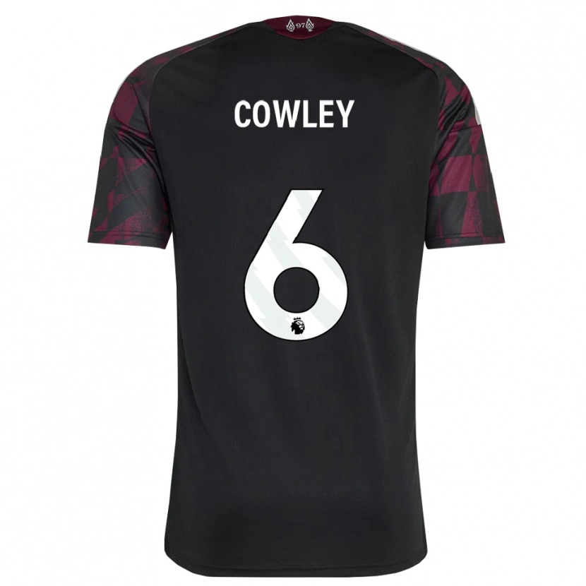 Danxen Homem Camisola Ryan Cowley #6 Preto Branco Roxo Terceiro 2026/27 Camisa Brasil