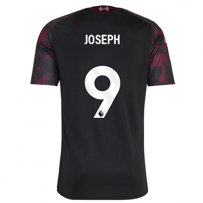 Danxen Homem Camisola Vincent Joseph #9 Preto Branco Roxo Terceiro 2026/27 Camisa Brasil