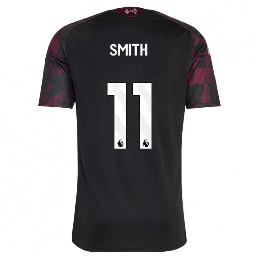Danxen Homem Camisola Olivia Smith #11 Preto Branco Roxo Terceiro 2026/27 Camisa Brasil