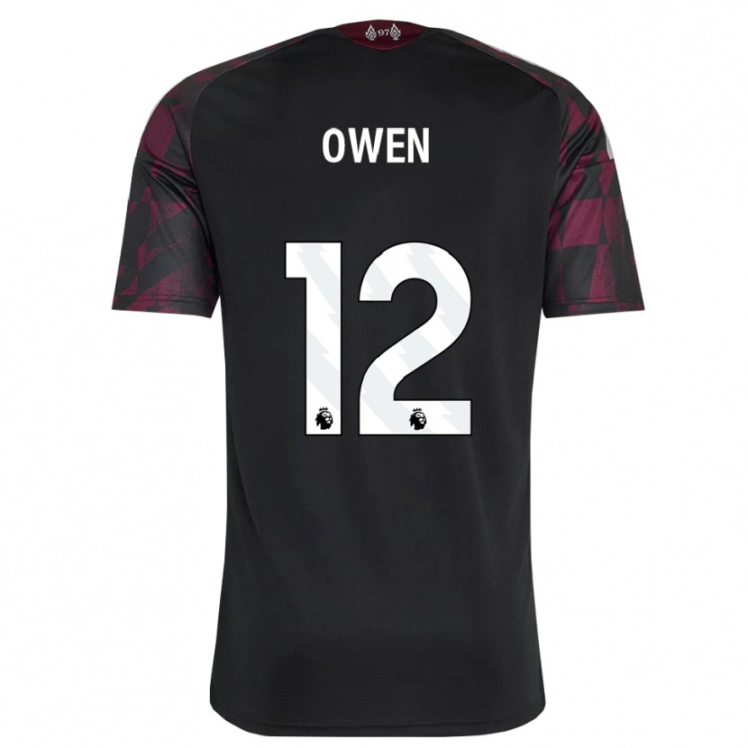 Danxen Homem Camisola Harvey Owen #12 Preto Branco Roxo Terceiro 2026/27 Camisa Brasil