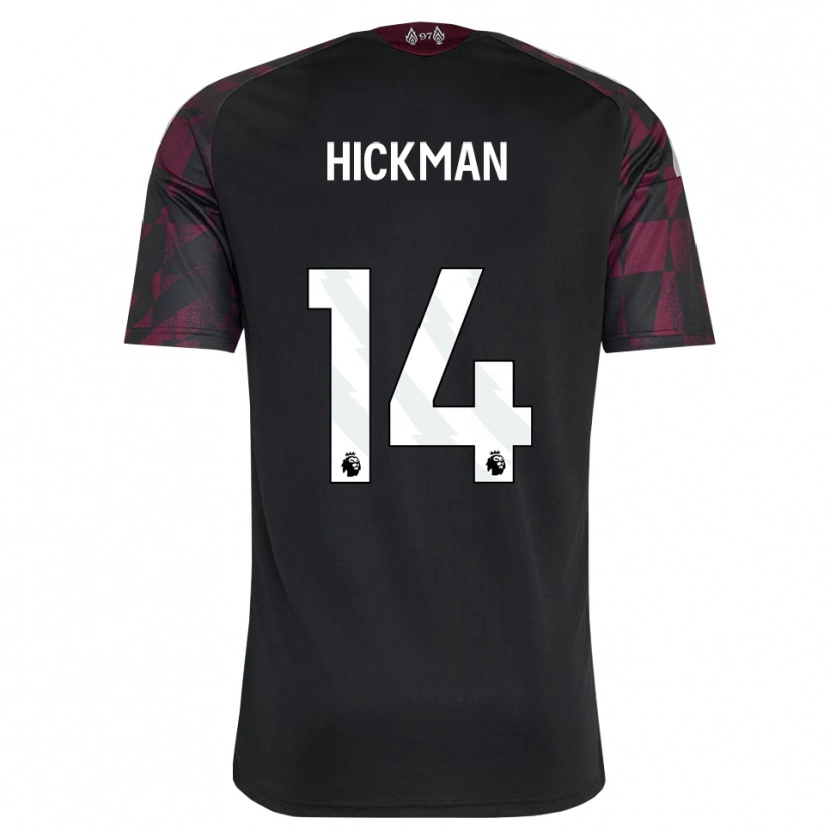 Danxen Homem Camisola Ellis Hickman #14 Preto Branco Roxo Terceiro 2026/27 Camisa Brasil