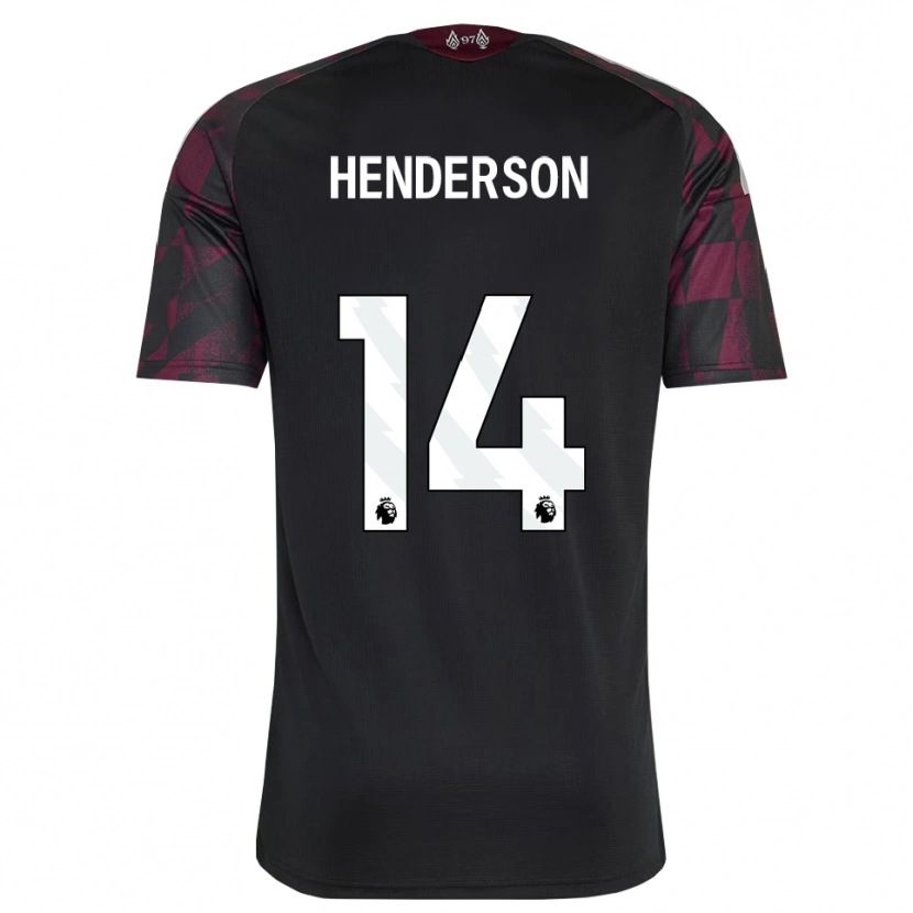 Danxen Homem Camisola Henderson #14 Preto Branco Roxo Terceiro 2026/27 Camisa Brasil
