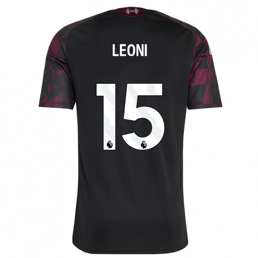 Danxen Homem Camisola Giovanni Leoni #15 Preto Branco Roxo Terceiro 2026/27 Camisa Brasil