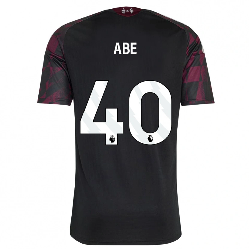 Danxen Homem Camisola Joshua Abe #40 Preto Branco Roxo Terceiro 2026/27 Camisa Brasil