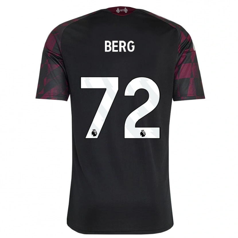 Danxen Homem Camisola Sepp Van Den Berg #72 Preto Branco Roxo Terceiro 2026/27 Camisa Brasil
