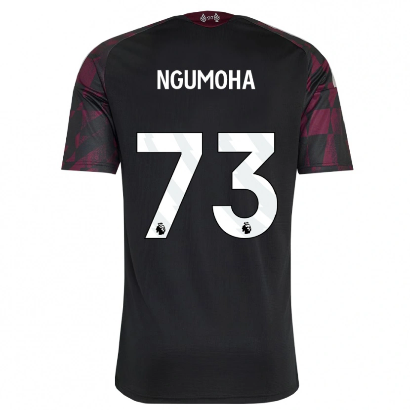 Danxen Homem Camisola Rio Ngumoha #73 Preto Branco Roxo Terceiro 2026/27 Camisa Brasil