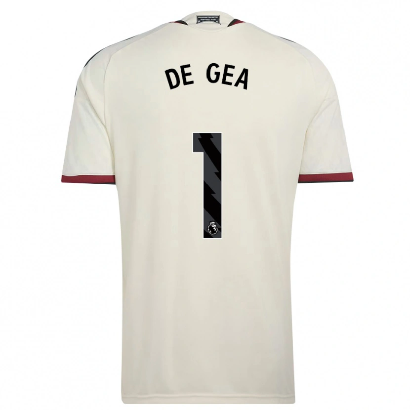 Danxen Homem Camisola David De Gea #1 Beige Preto Vermelho Terceiro 2026/27 Camisa Brasil