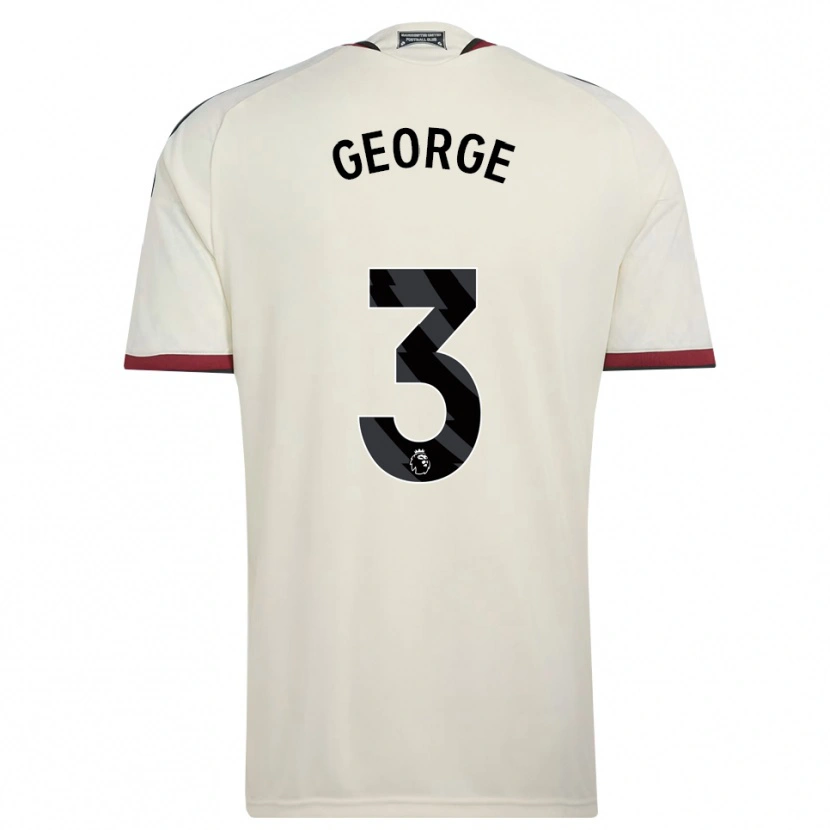 Danxen Homem Camisola Gabby George #3 Beige Preto Vermelho Terceiro 2026/27 Camisa Brasil