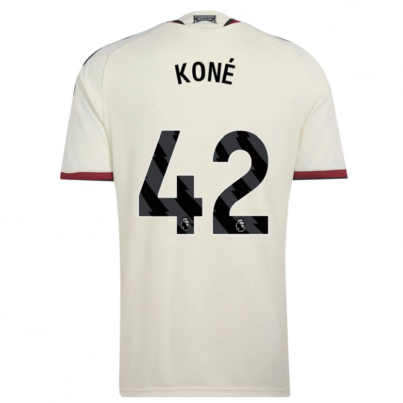 Danxen Homem Camisola Sékou Koné #42 Beige Preto Vermelho Terceiro 2026/27 Camisa Brasil