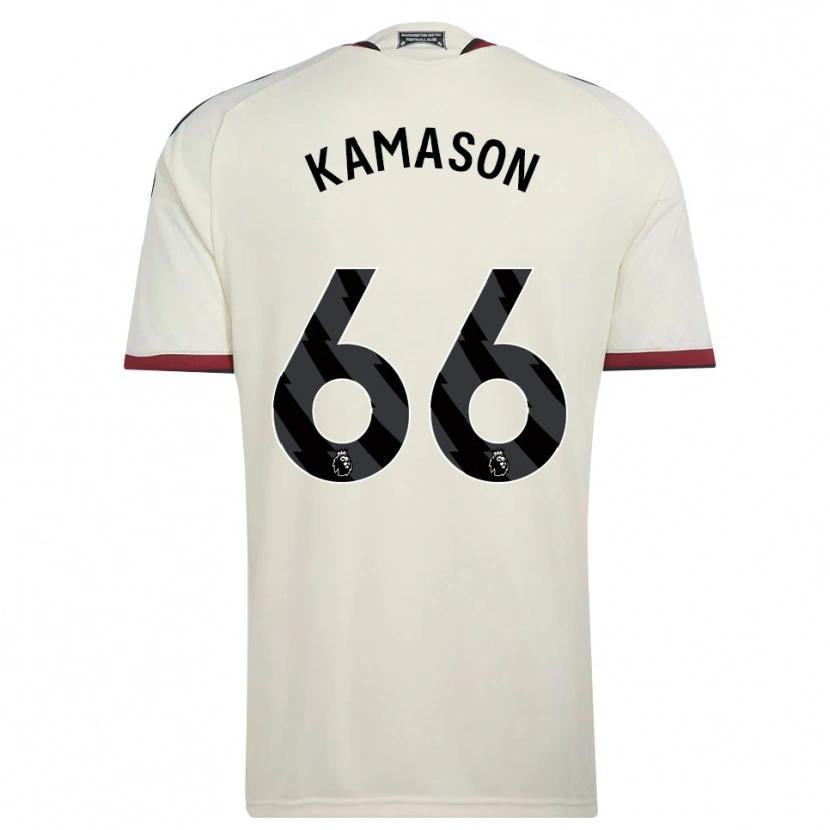 Danxen Homem Camisola Jaydan Kamason #66 Beige Preto Vermelho Terceiro 2026/27 Camisa Brasil