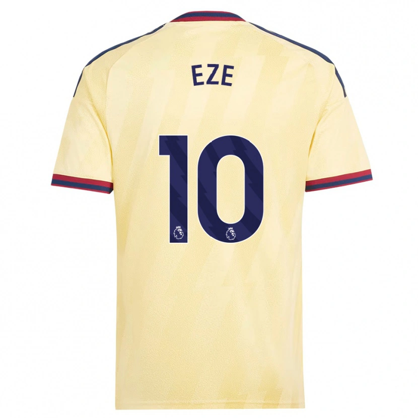Danxen Homem Camisola Eberechi Eze #10 Amarelo Claro Midnightblue Terceiro 2026/27 Camisa Brasil
