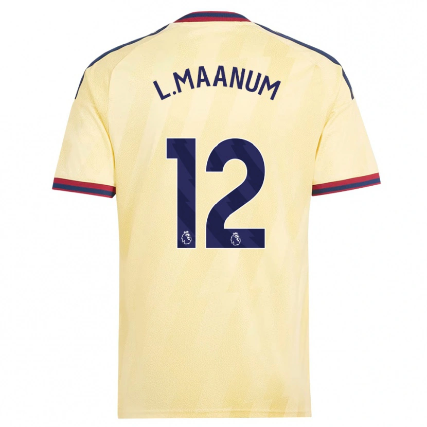Danxen Homem Camisola Frida Maanum #12 Amarelo Claro Midnightblue Terceiro 2026/27 Camisa Brasil