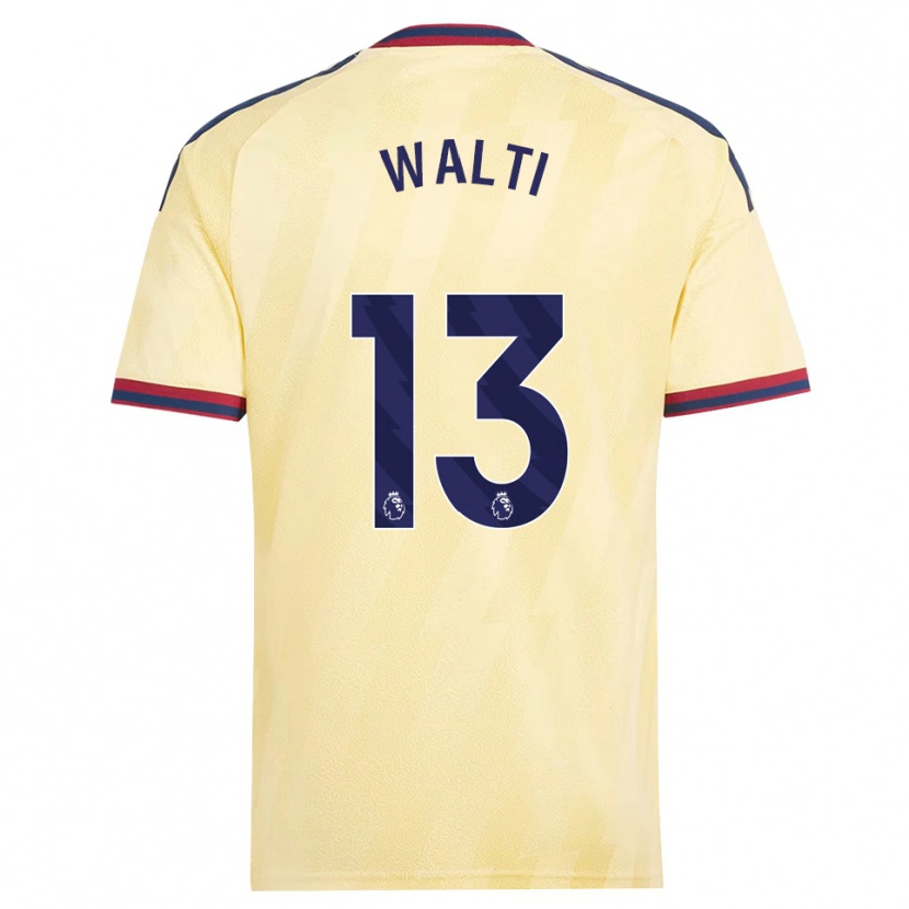 Danxen Homem Camisola Lia Walti #13 Amarelo Claro Midnightblue Terceiro 2026/27 Camisa Brasil
