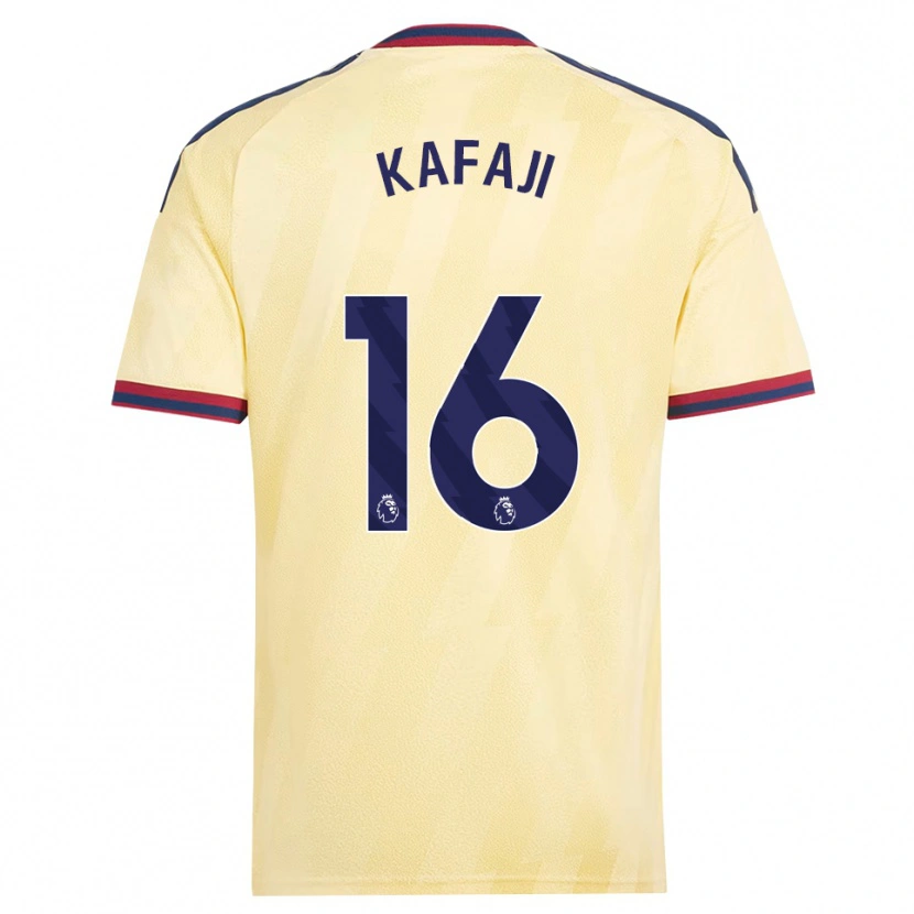 Danxen Homem Camisola Rosa Kafaji #16 Amarelo Claro Midnightblue Terceiro 2026/27 Camisa Brasil
