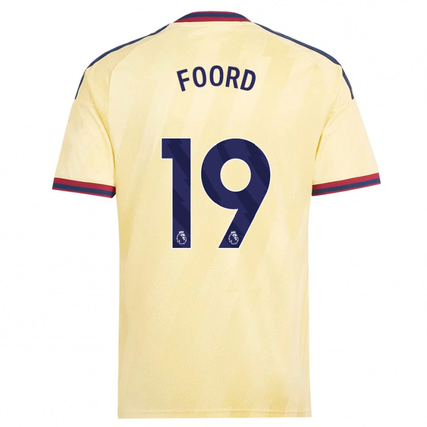 Danxen Homem Camisola Caitlin Foord #19 Amarelo Claro Midnightblue Terceiro 2026/27 Camisa Brasil