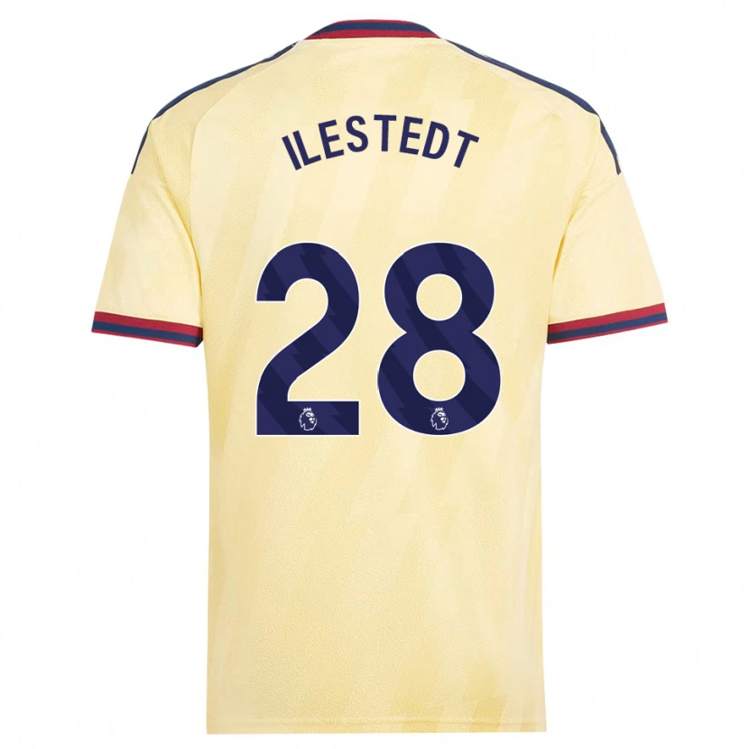 Danxen Homem Camisola Amanda Ilestedt #28 Amarelo Claro Midnightblue Terceiro 2026/27 Camisa Brasil