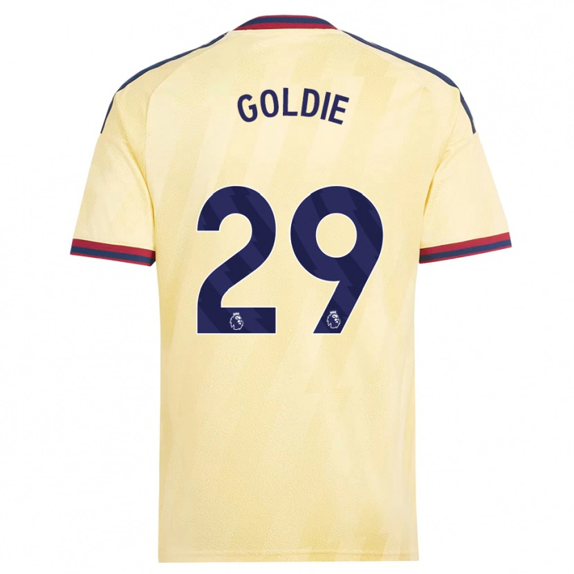 Danxen Homem Camisola Teyah Goldie #29 Amarelo Claro Midnightblue Terceiro 2026/27 Camisa Brasil