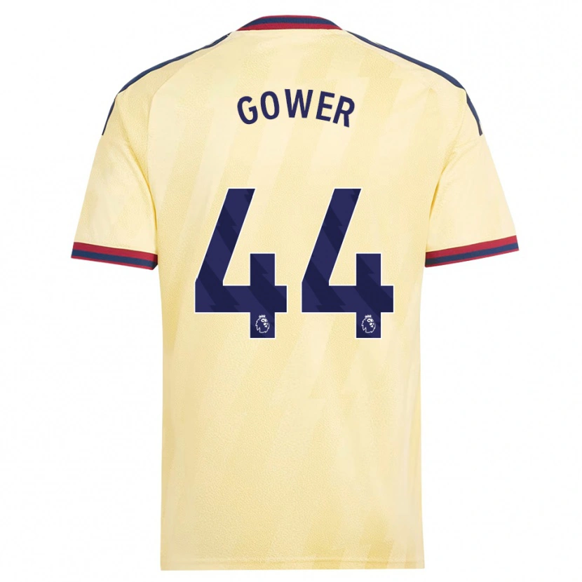 Danxen Homem Camisola Jimi Gower #44 Amarelo Claro Midnightblue Terceiro 2026/27 Camisa Brasil