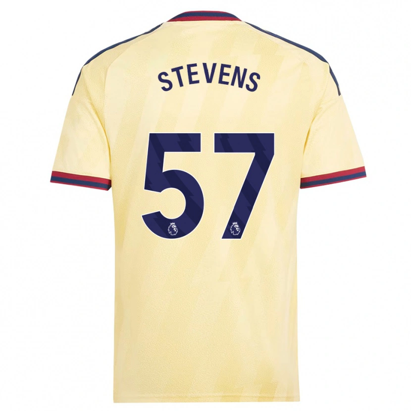 Danxen Homem Camisola Archie Stevens #57 Amarelo Claro Midnightblue Terceiro 2026/27 Camisa Brasil
