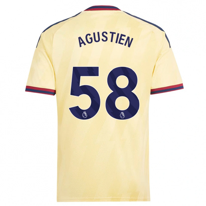 Danxen Homem Camisola Demiane Agustien #58 Amarelo Claro Midnightblue Terceiro 2026/27 Camisa Brasil