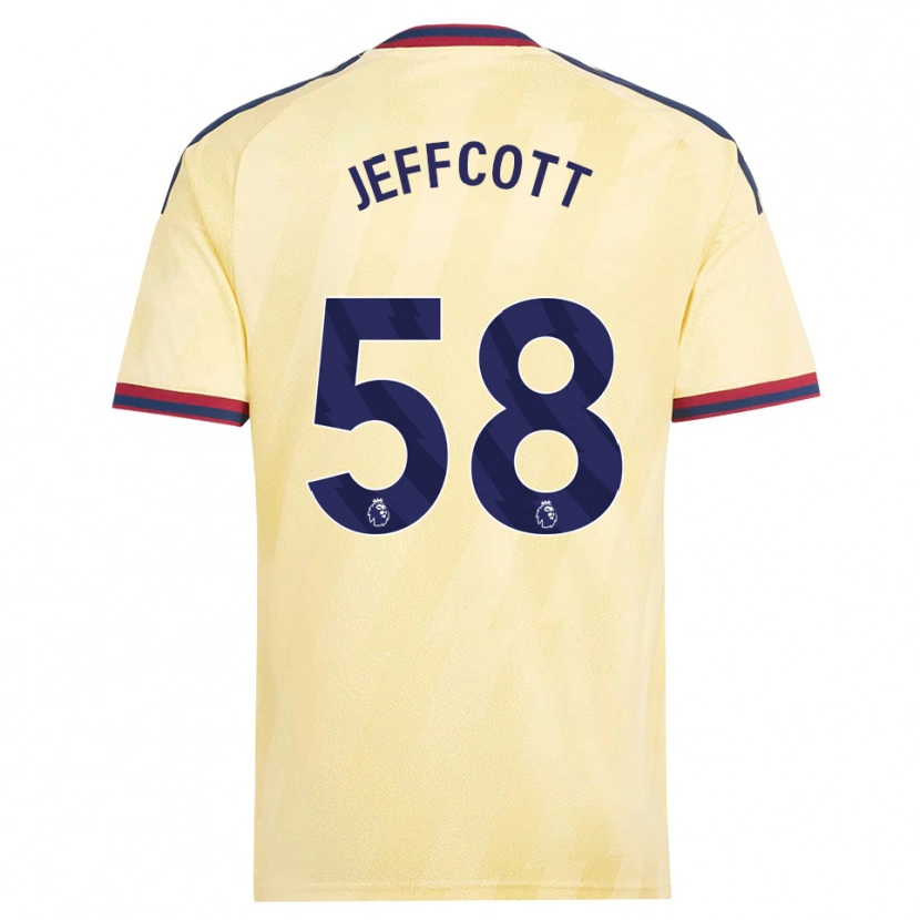 Danxen Homem Camisola Henry Jeffcott #58 Amarelo Claro Midnightblue Terceiro 2026/27 Camisa Brasil