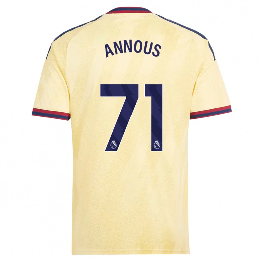 Danxen Homem Camisola Andre Harriman-Annous #71 Amarelo Claro Midnightblue Terceiro 2026/27 Camisa Brasil