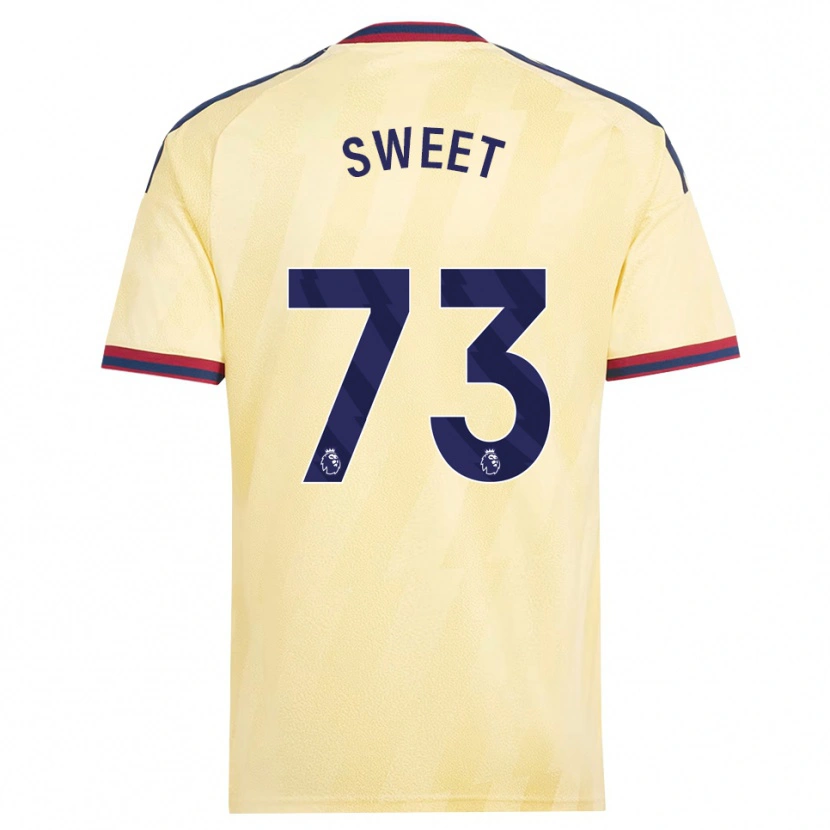 Danxen Homem Camisola James Sweet #73 Amarelo Claro Midnightblue Terceiro 2026/27 Camisa Brasil