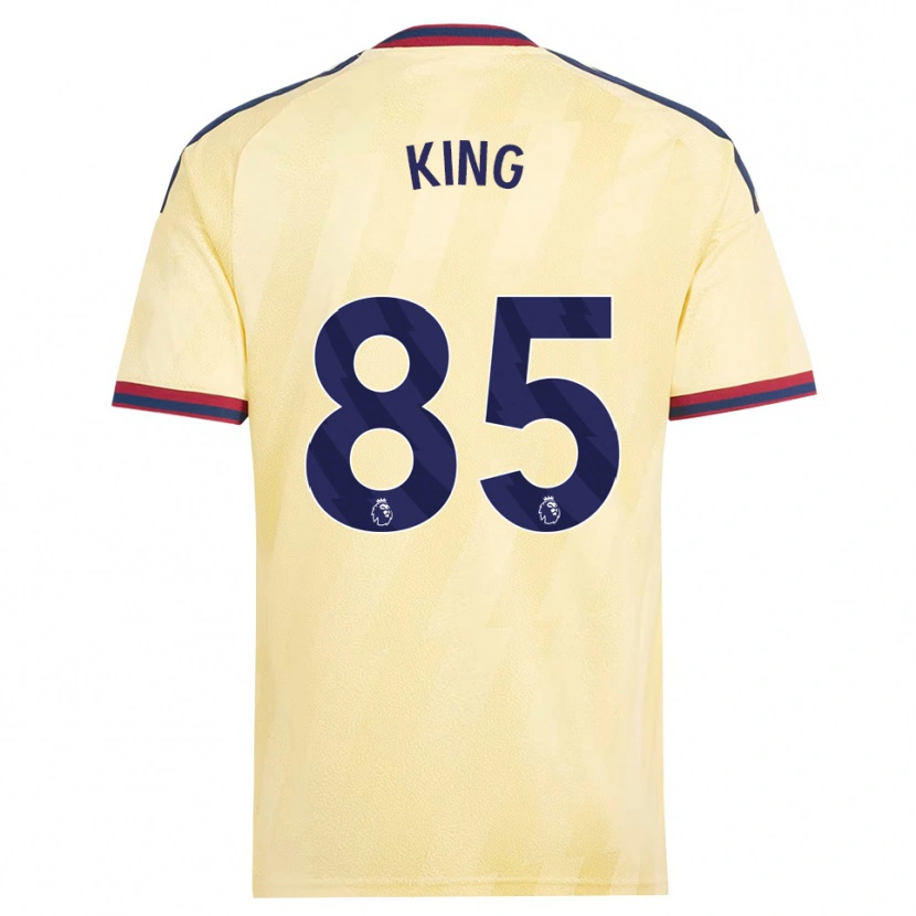 Danxen Homem Camisola Josiah King #85 Amarelo Claro Midnightblue Terceiro 2026/27 Camisa Brasil