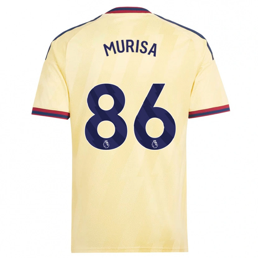 Danxen Homem Camisola Teshaun Murisa #86 Amarelo Claro Midnightblue Terceiro 2026/27 Camisa Brasil