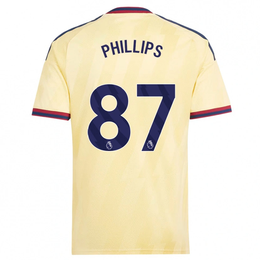 Danxen Homem Camisola Bowen Phillips #87 Amarelo Claro Midnightblue Terceiro 2026/27 Camisa Brasil