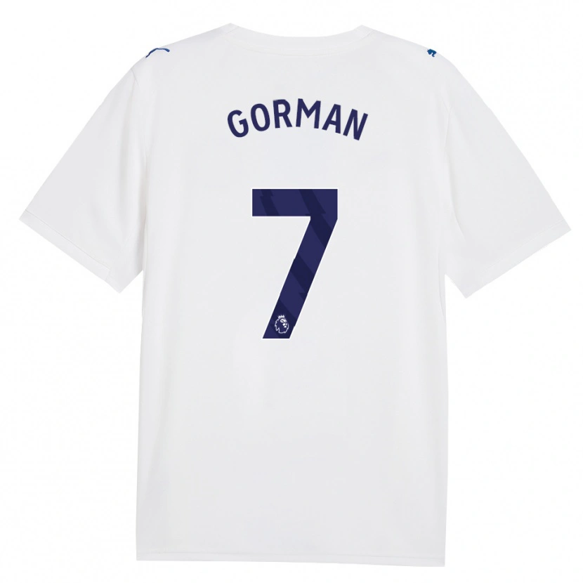 Danxen Homem Camisola Finlay Gorman #7 Marinha Branco Terceiro 2026/27 Camisa Brasil