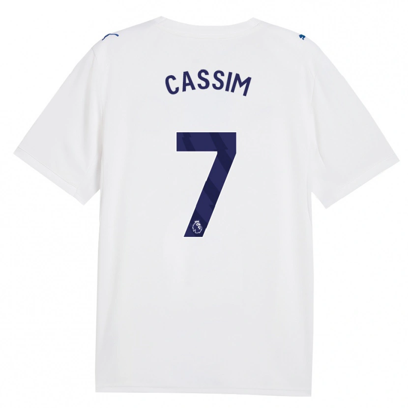 Danxen Homem Camisola Karim Cassim #7 Marinha Branco Terceiro 2026/27 Camisa Brasil