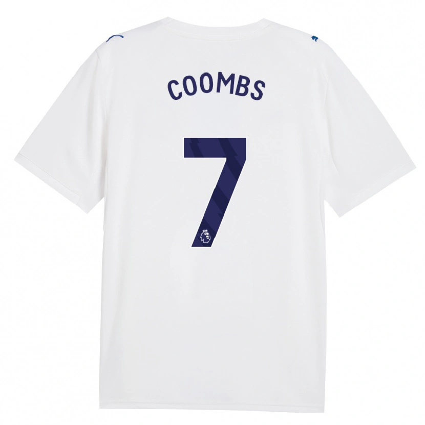 Danxen Homem Camisola Laura Coombs #7 Marinha Branco Terceiro 2026/27 Camisa Brasil