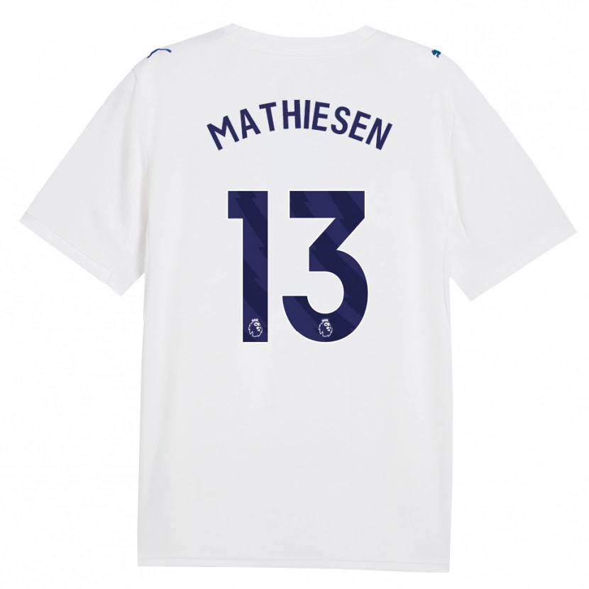 Danxen Homem Camisola Toran Mathiesen #13 Marinha Branco Terceiro 2026/27 Camisa Brasil
