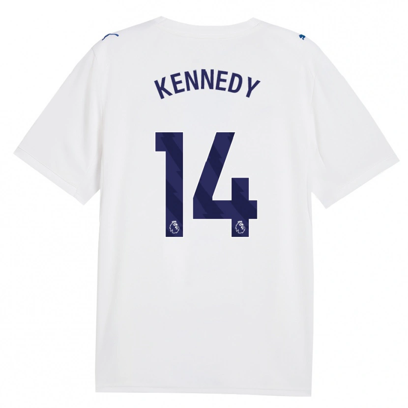 Danxen Homem Camisola Alanna Kennedy #14 Marinha Branco Terceiro 2026/27 Camisa Brasil