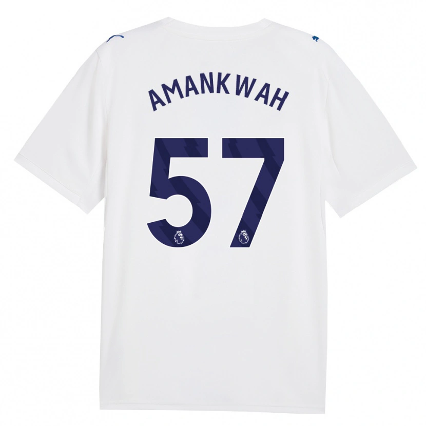 Danxen Homem Camisola Yeboah Amankwah #57 Marinha Branco Terceiro 2026/27 Camisa Brasil