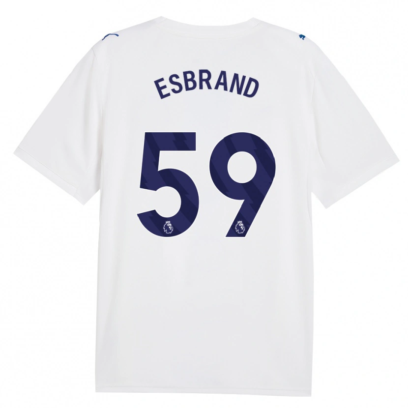 Danxen Homem Camisola Josh Wilson-Esbrand #59 Marinha Branco Terceiro 2026/27 Camisa Brasil