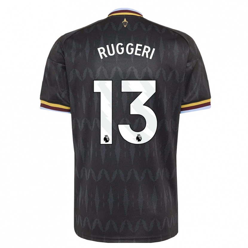 Danxen Homem Camisola Matteo Ruggeri #13 Cornflowerblue Preto Amarelo Alternativa 2026/27 Camisa Brasil