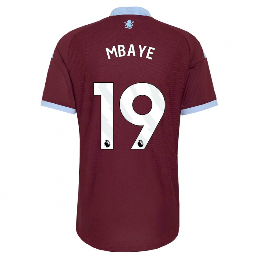 Danxen Homem Camisola Ibrahim Mbaye #19 Cornflowerblue Borgonha Principal 2026/27 Camisa Brasil