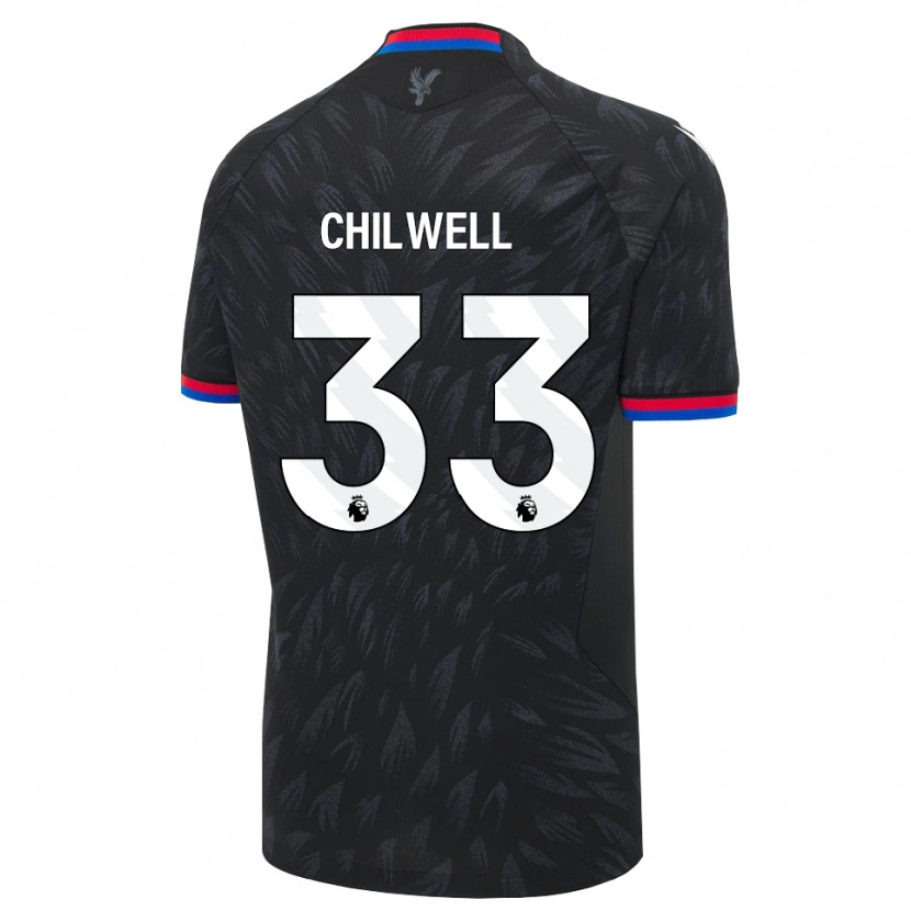 Danxen Homem Camisola Ben Chilwell #33 Preto Azul Vermelho Alternativa 2026/27 Camisa Brasil
