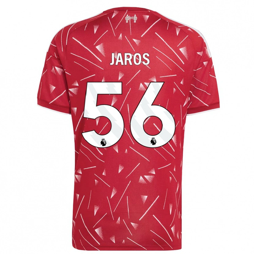 Danxen Mulher Camisola Vitezslav Jaros #56 Branco Vermelho Principal 2026/27 Camisa Brasil
