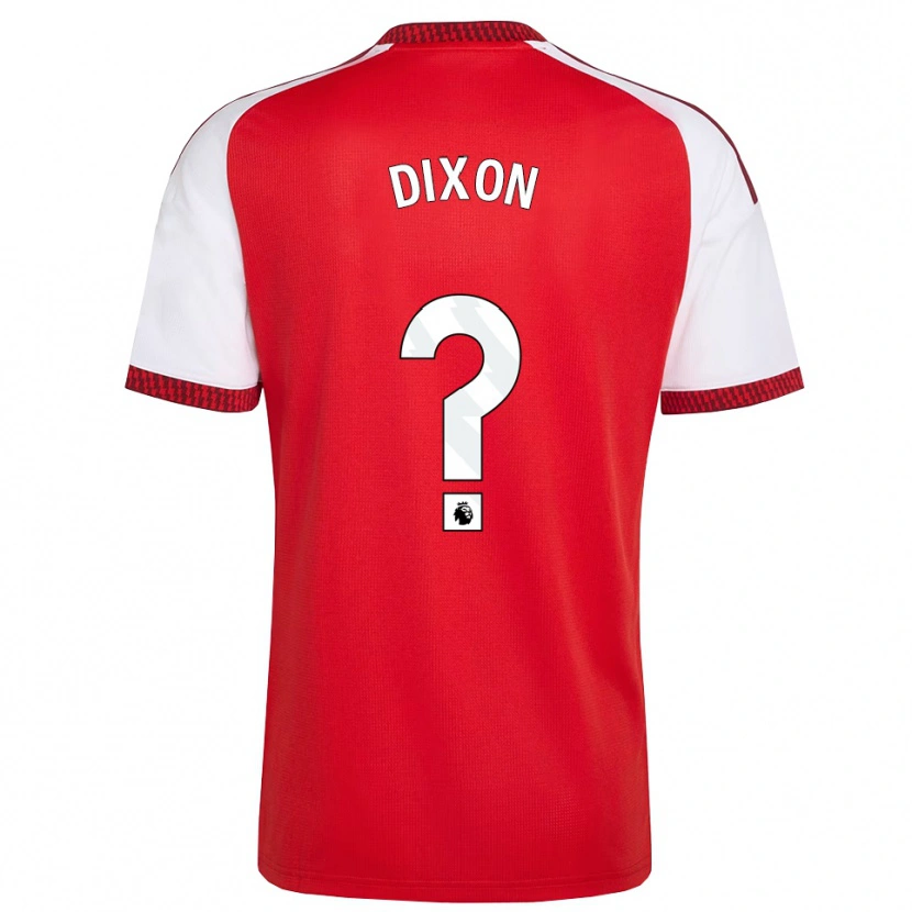 Danxen Mulher Camisola Danny Dixon #0 Vermelho Branco Preto Principal 2026/27 Camisa Brasil