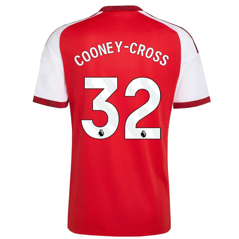 Danxen Mulher Camisola Kyra Cooney-Cross #32 Vermelho Branco Preto Principal 2026/27 Camisa Brasil