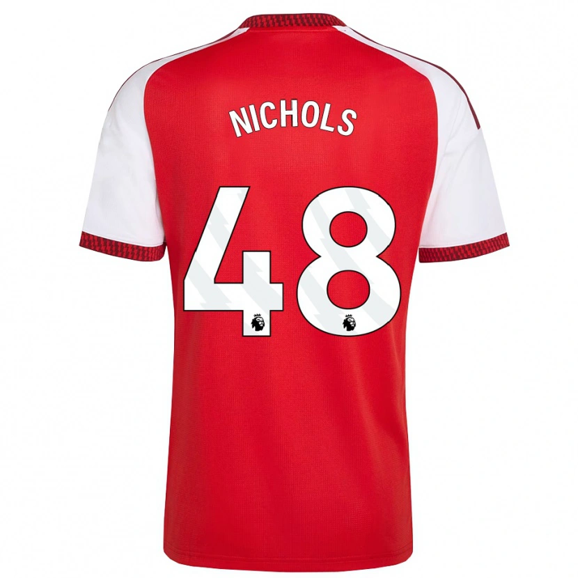 Danxen Mulher Camisola Josh Nichols #48 Vermelho Branco Preto Principal 2026/27 Camisa Brasil
