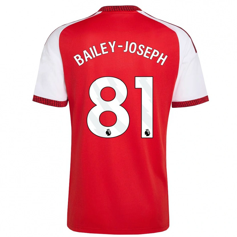 Danxen Mulher Camisola Brando Bailey-Joseph #81 Vermelho Branco Preto Principal 2026/27 Camisa Brasil